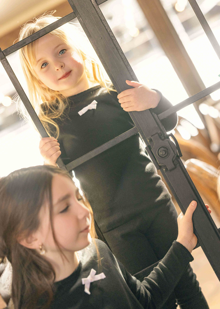 Pointelle Night set with Bow