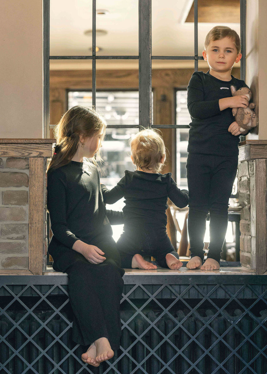 Pointelle Night set with Button