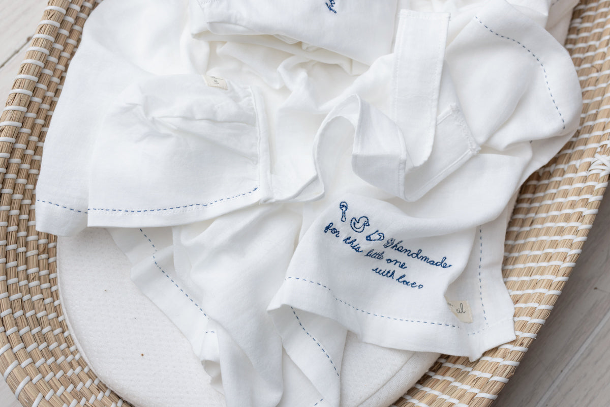 Enveloped Layette From Grandma Baby Boy