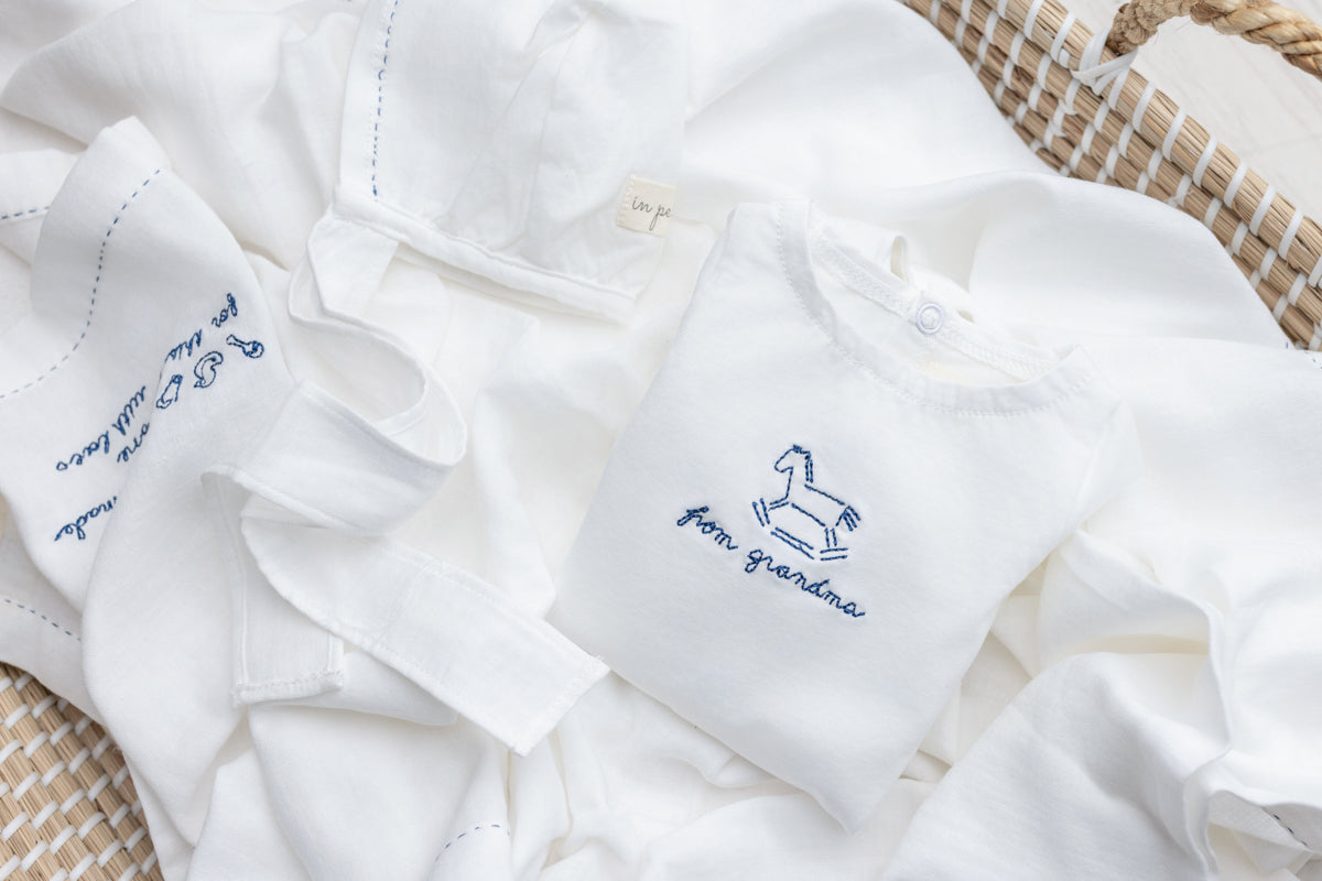 Enveloped Layette From Grandma Baby Boy