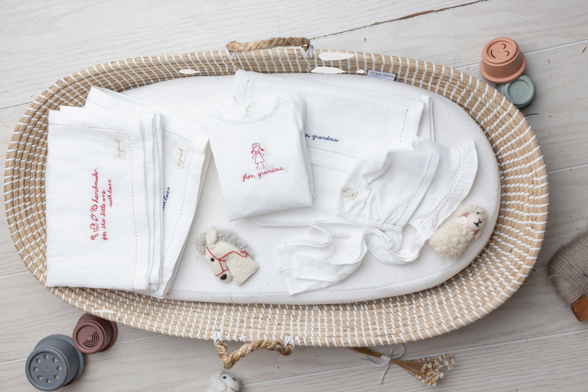 Enveloped Layette From Grandma Baby Girl