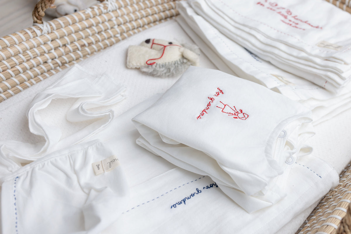 Enveloped Layette From Grandma Baby Girl