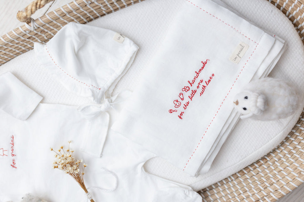 Enveloped Layette From Grandma Baby Girl