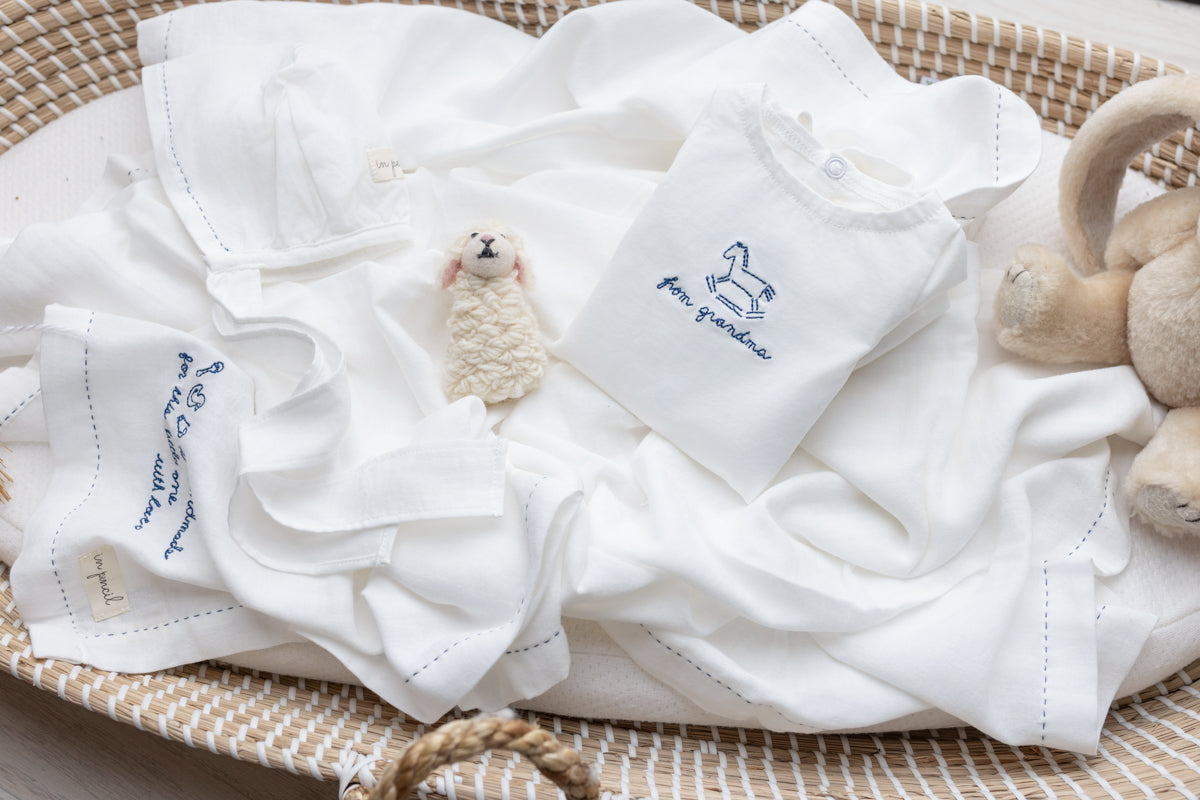 Enveloped Layette From Grandma Baby Boy