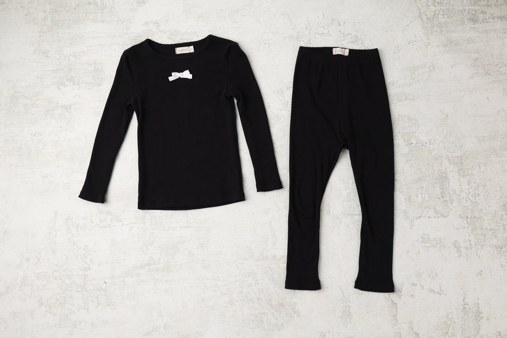 Pointelle Night set with Bow