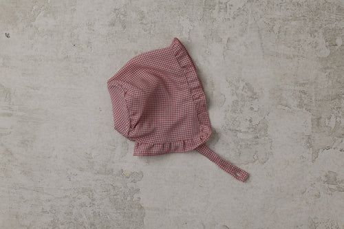 Bonnet with Ruffle Brim